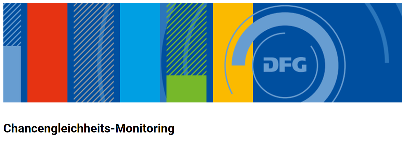 Chancengleichheits-Monitoring der DFG für das Berichtsjahr 2023 veröffentlicht